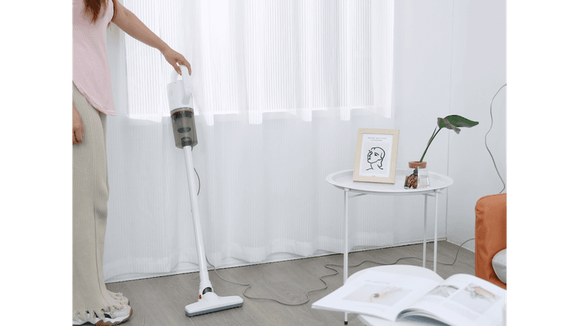 Stick Corded Handheld Vacuum Cleaner 26ft Cord Electric Broom for Pet Hair Hardwood Floor Cat Litter Cleaning