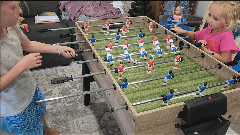 12-in-1 Game Table - 48" Combo Game Table, Ping Pong Table, Foosball Table, Air Hockey Table, Pool Table - Sports Arcade Games with Accessories - Ideal for Game Rooms and Family Game Nights!