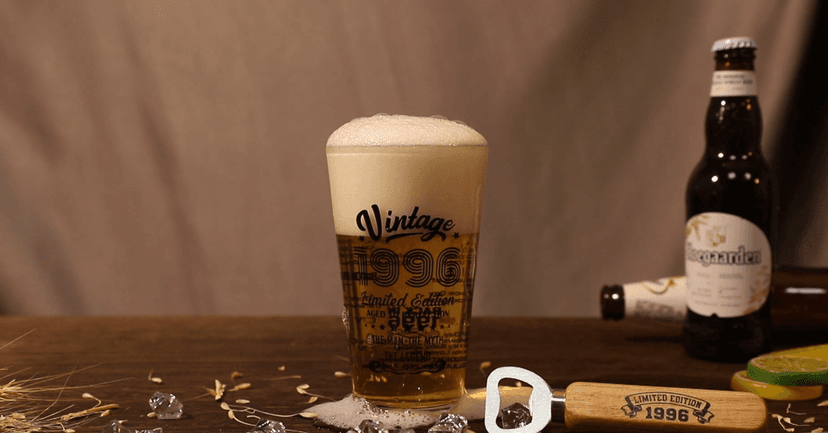 30th Birthday Gifts For Men, Vintage 1996 Beer Glass 30 Year Old Birthday for Him, 30th Birthday Decorations for Man Over 30, Cool 30 Birthday Gift Ideas for Men Turning 30 B0CQQDR3TM
