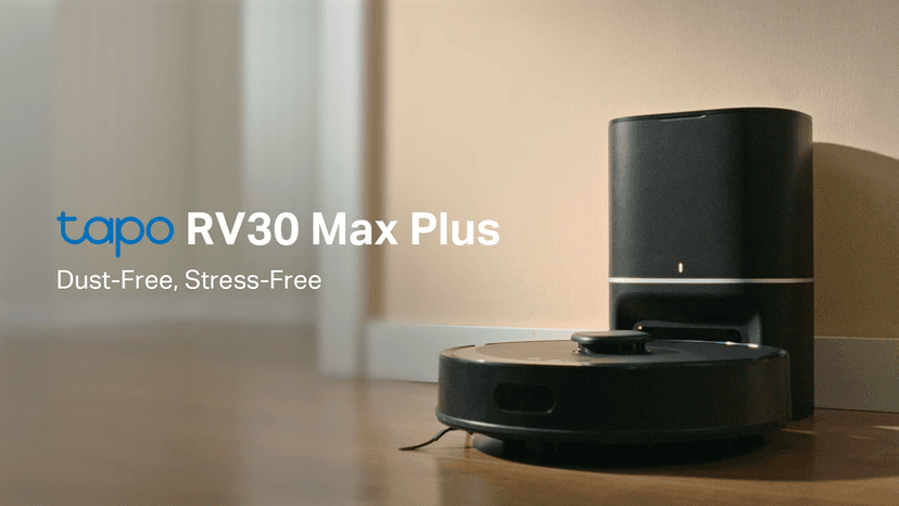 Tapo LiDAR Smart Navigation Robot Vacuum and Mop with Self-Emptying Dock, 5300Pa Max, 97%+ Dust Pickup Rate, Customizable Cleaning, Self-Charging, Compatible with Alexa & Google Home, RV30 Max Plus