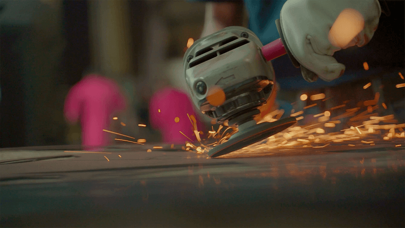 RealSteel Custom Metal Signs – Personalized Outdoor Wall Art, Wedding & Anniversary Name Plaque, Porch & Garden Decor, Campfire Monogram Yard Sign