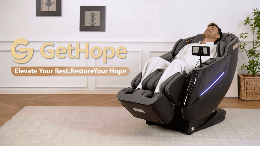 4D Massage Chair Full Body - 53.2" Ultra Long SL-Track Massage Chair Zero Gravity Massage Recliner with Foot Roller, 10 Modes 6 Technique, 32 Airbags, 3 Core Heating, AI Voice, Yoga Stretch