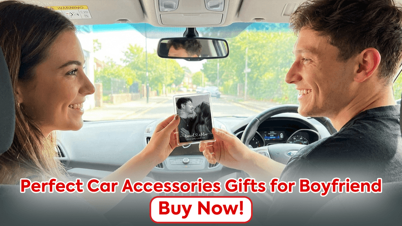 Custom acrylic clip with your photo and message, an anniversary, Valentine's Day or Christmas gift for couples and loved ones Personalized Car Visor Photo Clip, Drive Safe Picture Holder B0GGHG2KHN