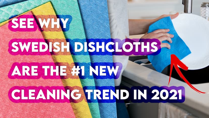 Swedish Wholesale Dishcloths, Cellulose Sponge Cloths – Bulk 10 Pack of Eco-Friendly, No Odor, Reusable Cleaning Cloths for Kitchen – Absorbent Dish Cloth Hand Towel – Assorted