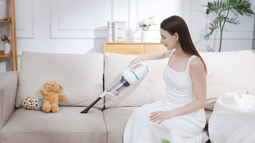 AHNR Handheld Vacuum Cordless, 16000PA Powerful Suction Hand Held Vacuum Dust Busters Cordless Rechargeable with LED Light & 2 HEPA Filters, Portable Car Vacuum Cleaner High Power for Car Home Office