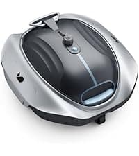 (2026 Upgrade) BUBLUE BuVortex V5 Pool Skimmer Robot,Pool Surface Skimmer Robot with App Control,5L Filter,Dual Cleaning Modes,AI Navigation,Ideal for In-Ground & Above-Ground Pools,Dark Gray