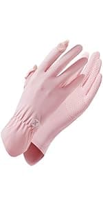 SUJAYU Full Finger Hiking & Cycling Gloves - Thin Gloves for Men & Women - UV Protection, Great for Adult Bikes, Driving & Gym