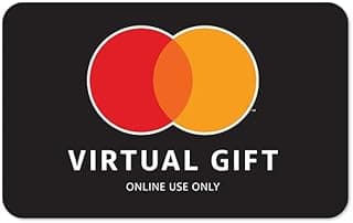$200 (plus $6.95 purchase fee) – For Online Use Only MasterCard Virtual eGift Card B0DHCDF3FB
