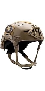 Team Wendy EXFIL LTP Lightweight Tactical Bump Helmet | Mounts for Night Vision & Accessories | Whitewater Impact Protection | Adjustable for Comfort | Airsoft Helmet