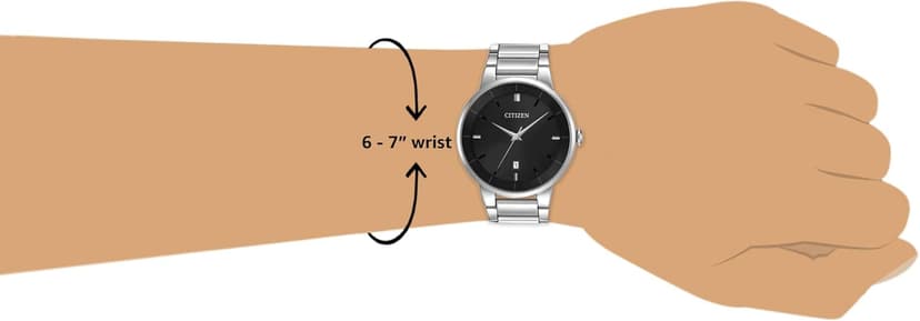 Citizen Citizen Quartz Mens Watch, Stainless Steel, Classic