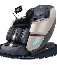 MassaMAX 2026 4D Massage Chair, Full Body Recliner with OTA Cloud Tech, Deep Yoga Stretch, 27 Auto Modes, 55" SL Track, APP & AI Voice Control, Auto Footrest, Zero Gravity, and Heating for Relaxation