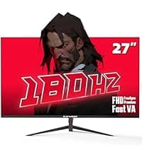 Raywego 34-Inch Curved Gaming Monitor UWQHD 3440 x 1440 Up to 165Hz Curved 1500R - PIP/PBP, 1ms(MPRT), HDR, 300nits, sRGB 99%, DCI-P3 95%,FreeSync,HDMIx2,DP1.4 x2 (DP Cable Included)