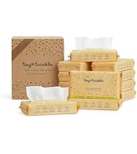 Tiny Twinkle Portable Diaper Changing Pad | Waterproof, Wipeable & Compact Baby Changing Pad for Travel | Smart Wipes Pocket & Organized Storage| Newborn Shower Gift (Sage Checkers) B0DDT2VW7T