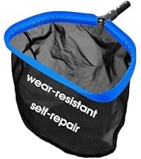 (2026 Upgraded) 20" 2 in 1 Pool Brush Vacuum Head with Swivel Hose Connection & Sturdy Nylon Bristles for Heavy Duty Inground & Above- Ground Pool Cleaning - Connecting 1-1/4" or 1-1/2" Hose (No Pole)