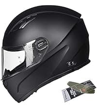 ILM Motorcycle Helmets Full Face with Anti-Fog Pinlock for Cascos para Motos Snowmobile Mens Women Heated Shield Compatible DOT Model 129