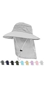Rosoz Women's Sun Visor Hats Wide Brim Straw Beach Hat Ponytail Hats for Women Foldable Floppy