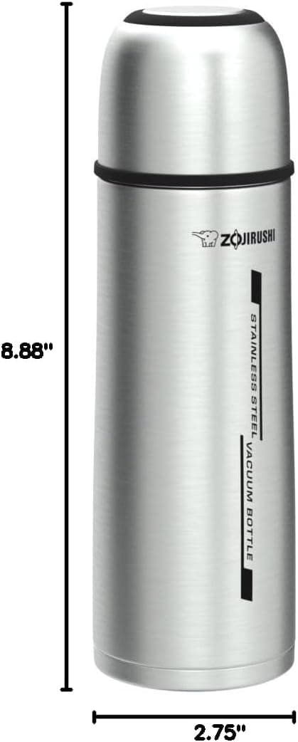 Zojirushi Stainless Steel Mug , Stainless Silver, 1.1 Pounds
