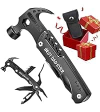 VEITORLD Christmas Stocking Stuffers, Gifts for Men Dad, Anniversary Birthday Gifts Idea for Him Husband Boyfriend, All in One Tools Hammer Multitool, Camping Hunting Hiking Xmas Presents, Cool Gadget
