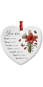 Neighbor Ceramic Ornaments Decor Christmas - Friendship Ornament Gift to Cherish Sincere Neighborhood- Neighbors Like You are Precious & Few