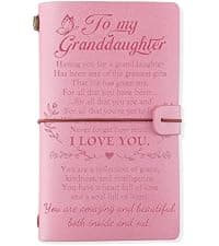 PRSTENLY Graduation Gifts Leather Journal, Graduation Gifts for Her Him 140 Page Refillable Journal, 2025 High School College Masters Degree Phd Nurse Graduation Gift Ideas for Women Men