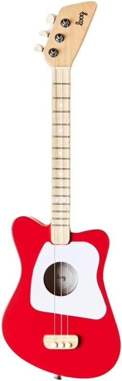 Loog Mini Acoustic kids Guitar for Beginners 3-strings Ages 3+ Learning app and lessons included