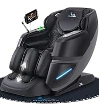 MassaMAX 2026 4D Massage Chair, Full Body Recliner with OTA Cloud Tech, Deep Yoga Stretch, 27 Auto Modes, 55" SL Track, APP & AI Voice Control, Auto Footrest, Zero Gravity, and Heating for Relaxation