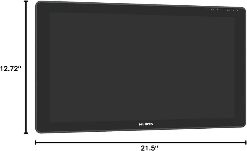 HUION KAMVAS 22 Drawing Tablet with Screen 120% sRGB PW517 Battery-Free Stylus Adjustable Stand, 21.5inch Pen Display for Windows PC, Mac, Android