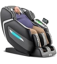 MassaMAX 2026 4D Massage Chair, Full Body Recliner with OTA Cloud Tech, Deep Yoga Stretch, 27 Auto Modes, 55" SL Track, APP & AI Voice Control, Auto Footrest, Zero Gravity, and Heating for Relaxation