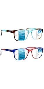 K KENZHOU Blue Light Glasses for Woman Men Bluelight Blocking Glasses for Computer Gaming Phones,Anti Eye Strain & UV Glare