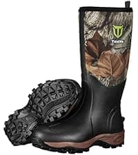 TIDEWE Hunting Clothes for Men with Fleece Lining, Safety Strap Compatible Water Resistant Silent Hunting Jacket and Pants