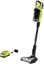 RYOBI 18V ONE+ HP Cordless Brushless Pet Stick Vacuum Kit (Renewed)