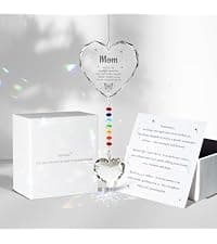 Hegelda Graduation Gifts for Women Her 2026 Crystal Heart Suncatcher Ornaments B0GH76NCTW