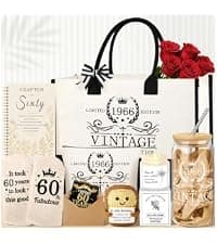 Nurses Week Gifts Birthday Gift for Nurses Gifts, Nursing Student with Canvas Bag Socks Affirmations Cards 16 Oz Can Glass DOGMEM Nurse Gifts Nurse Appreciation Gift Set for Women B0CY2C791K