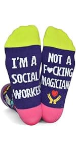 GOLIN Women Funny Crew Socks, Novelty Casual Socks Holiday Gifts Giving B0D1MQ2K3M