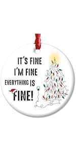 Neighbor Ceramic Ornaments Decor Christmas - Friendship Ornament Gift to Cherish Sincere Neighborhood- Neighbors Like You are Precious & Few