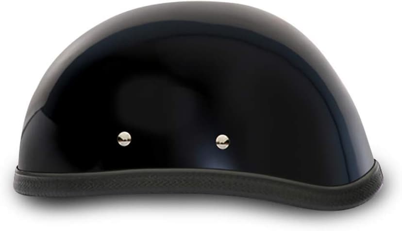 Daytona Helmets Eagle Headgear for Men - Novelty Half Helmet with Breathable Liner - Retro Skull Cap Helmet with Head Wrap