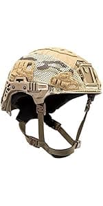Team Wendy EXFIL LTP Lightweight Tactical Bump Helmet | Mounts for Night Vision & Accessories | Whitewater Impact Protection | Adjustable for Comfort | Airsoft Helmet