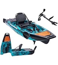 Albott Modular Fishing Kayak with Drive System & Durable HDPE, Customizable Lightweight Sit-on-Top Kayak for Youth & Adult, Perfect for Leisure & Commercial Use, 420lbs Capacity