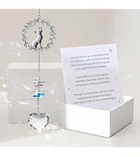 Hegelda Graduation Gifts for Women Her 2026 Crystal Heart Suncatcher Ornaments B0GH76NCTW