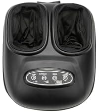 Shiatsu Foot Massager Machine with Heat, Foot and Calf Massager with Massage Roller, Deep Tissue Massager for Plantar Fasciitis, Pain Relief, Promotes Blood Circulation, Gifts for Women & Men