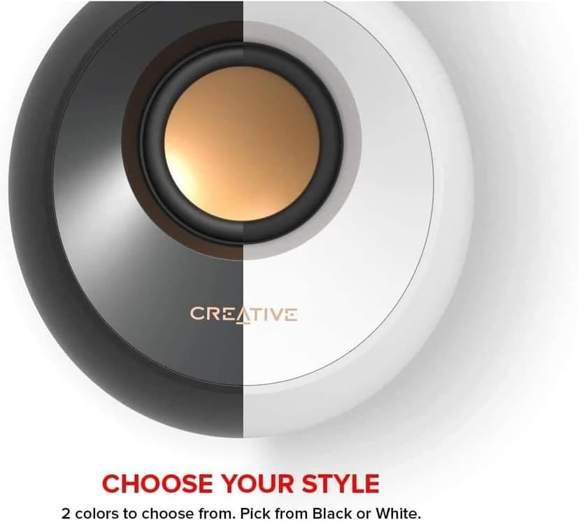 Creative Labs Pebble 2.0 Channel Computer Stereo Speakers - Black