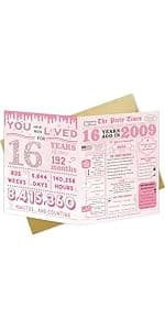 IDU 60th Birthday Card,60th Birthday Gifts & Decorations for Women, 60 Year Old Birthday Gifts Cards for Mom Sister Wife Friends