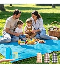 Fammart Mesh Beach Bag, Large Beach Tote with Zipper Pocket, Toys Pool Bag for Family Travel Vacation Cruise Essentials