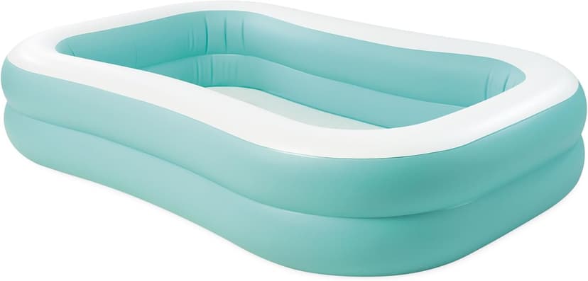 Intex 57181EP Swim Center Inflatable Family Pool: 159 Gallon Capacity – 90" x 60" x 19" – Color May Vary