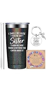 Grifarny Brother in Law Gifts - Brothers in Laws Christmas Gifts - Fathers Day, Birthday Gift for Brother in Law - I Smile Because You're My Brotherinlaw Tumbler Cup 20oz