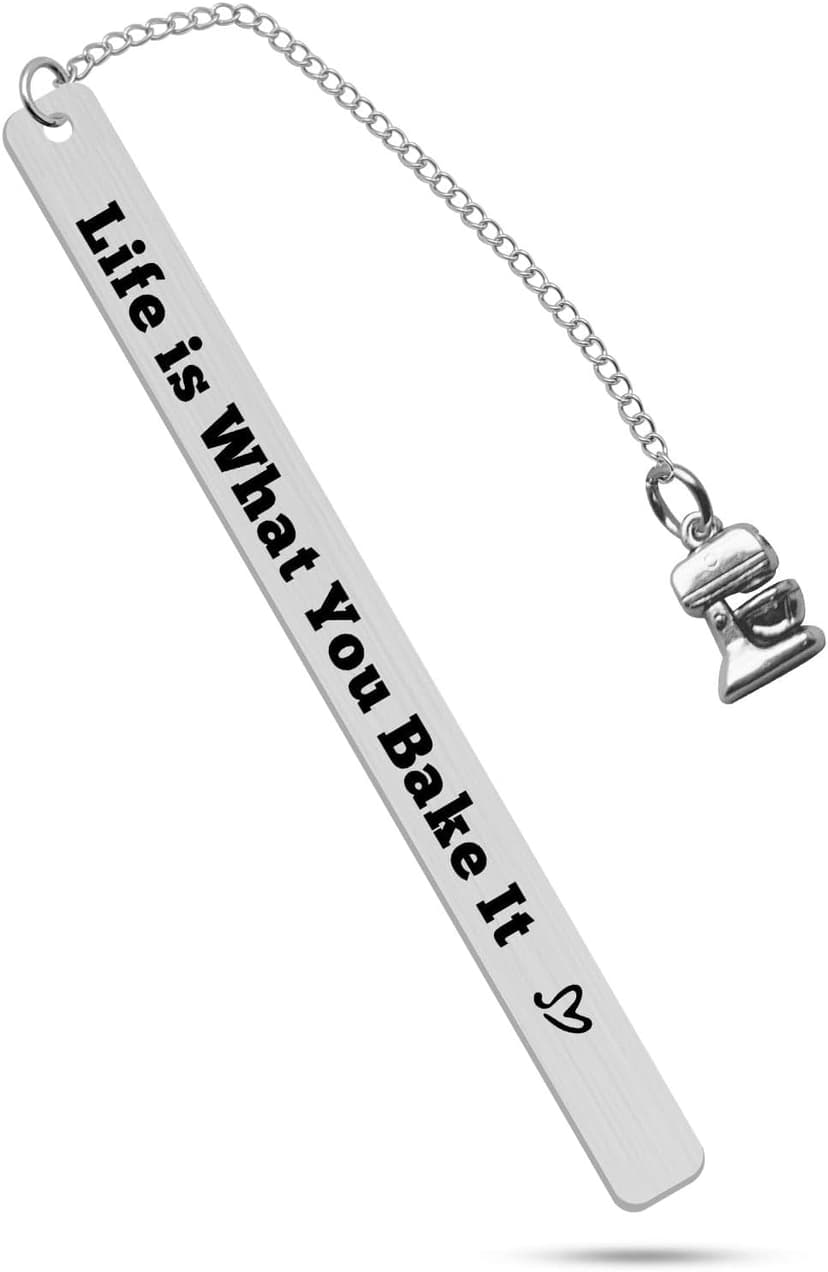 Baker Gift Bookmark for Baking Lover, Culinary Student, Pastry Chef - Bake Gifts for Women, Culinary School Graduation B0C9PFFTXP