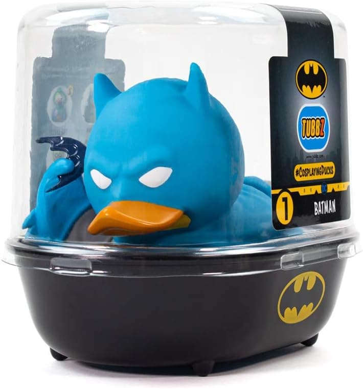 TUBBZ First Edition: DC Comics - Batman Cosplaying Rubber Duck Vinyl Figure