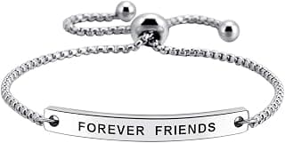 SOUSYOKYOSAM Women Bracelets for Women, Stainless Steel Inspiration Motivational Jewelry Gifts for Girl B07SLKDT79