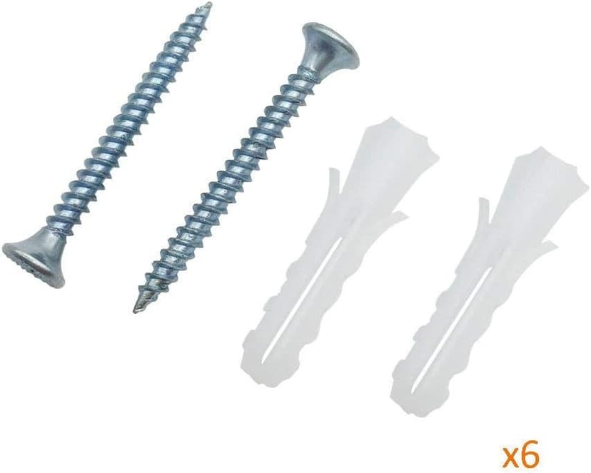 VEIDIA 6 Pcs Guitar Hangers Keep Hook Holder Wall Mount for All Size Guitars, Bass, Mandolin, Banjo