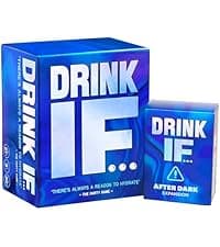 Drink IF… Adult Drinking Game for Parties | Funny Icebreaker & Conversation Starter Card Game for Friends and Groups | Great for Bachelor Party, Game Night and Pregames| Fun Gift for Adults